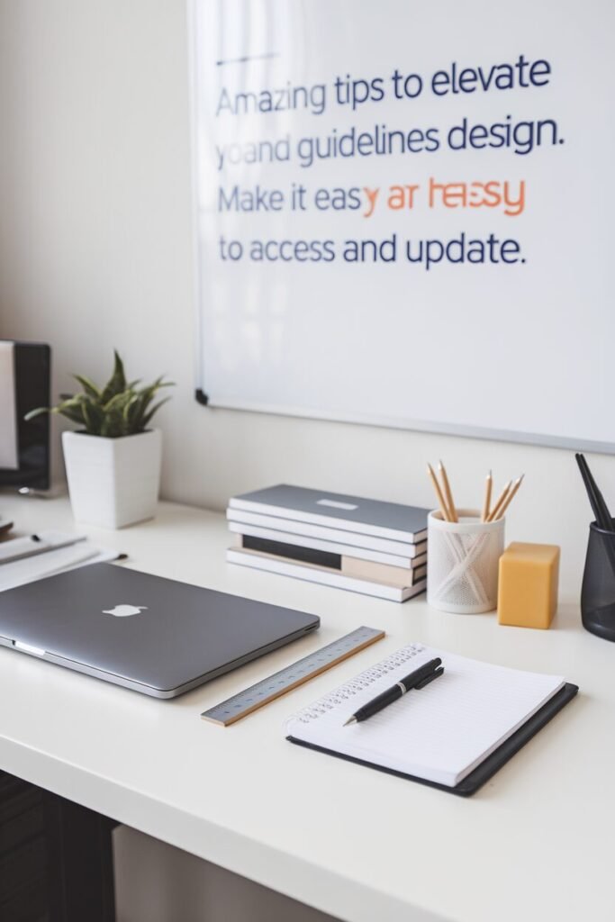 Make It Easy to Access and Update