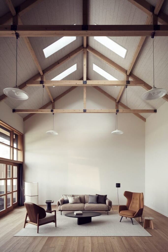 Wood Beams for Warmth