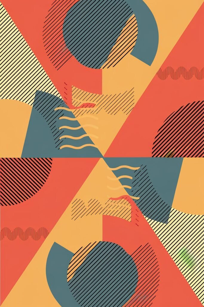Bold Geometric Shapes