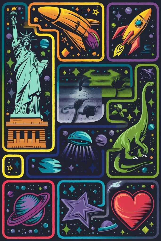 Retro Pop Culture Vibes