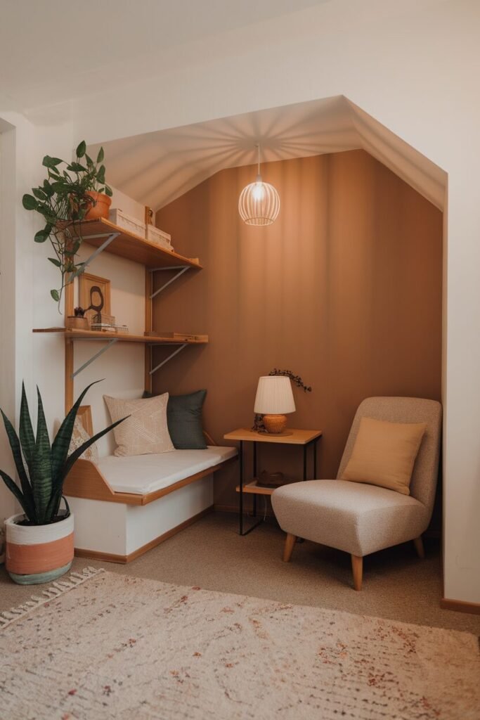 Cozy Nook with a Reading Corner