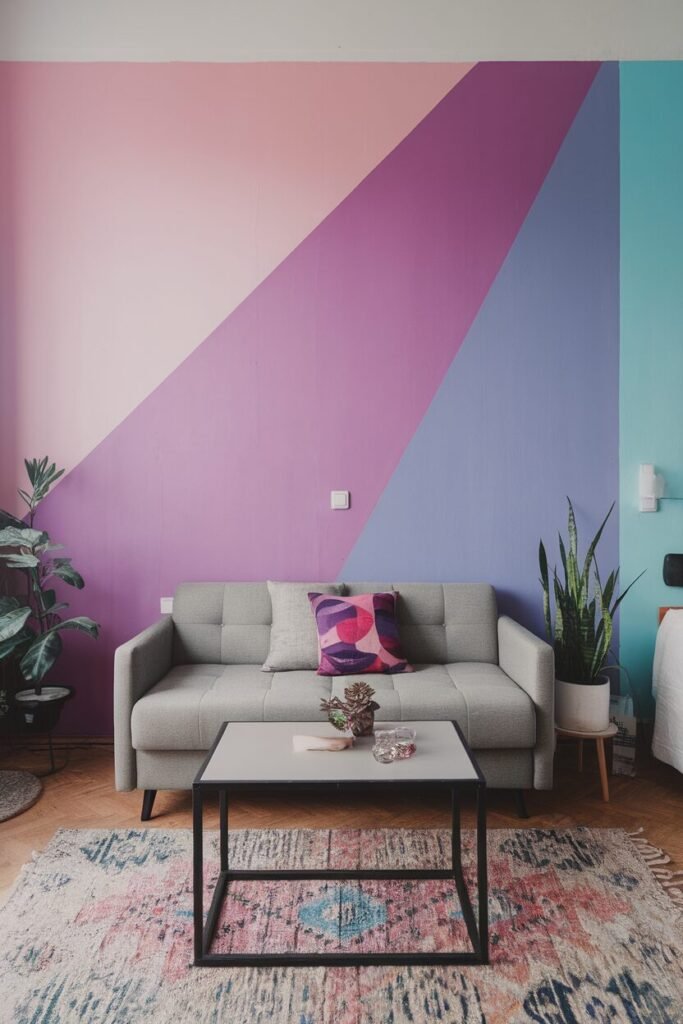 Colorful Accent Walls